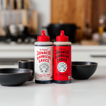 Bachan'S Japanese Barbecue Sauce 2 Pack - 1 Original, 1 Hella Hot - Bbq Sauce For Wings, Chicken, Beef, Pork, Seafood, Noodles,