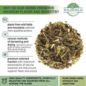 4 Oz. Dried Nettle Leaf Tea Ortiga Planta (Urtica Dioica) - 113G Stinging Nettle Leaf Herb Tea Ortiga Verde Te