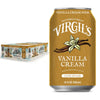 Virgils Handcrafted Vanilla Cream Soda - Creamy Bold Flavor - 12oz Cans 24 Pack