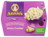 AnnieS Homegrown Mac Cheese White Cheddar 4 Pack 8.04 Ounce