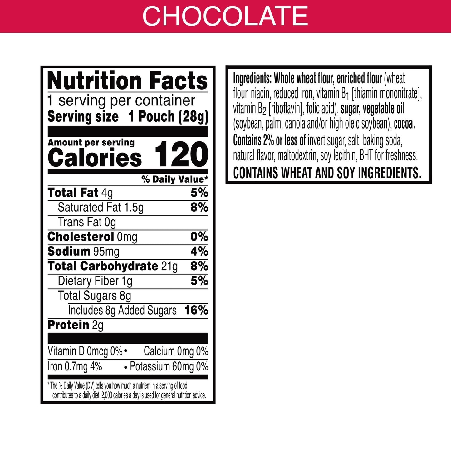 Kellogg'S Scooby-Doo! Baked Graham Cracker Snacks, Lunch Snacks, Snack Crackers, Chocolate (40 Pouches)