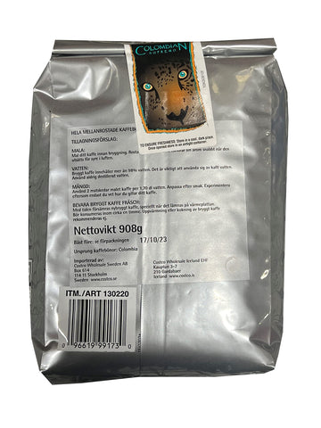 Signature 100% Whole Bean Coffee Suppremo, Columbian, 3-Pound