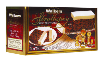 Walker'S Shortbread Strathspey Rich Holiday Fruit Cake, Luxury Holiday Treat, 17.6 Oz Box