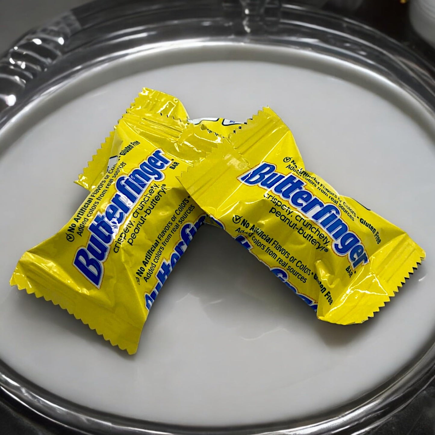 Butter Finger Mini Chocolate Bars-1.5 Lbs Crispy, Crunchy, Peanut-Buttery B Finger Minis-Individually Wrapped Bulk Mini Bars(24