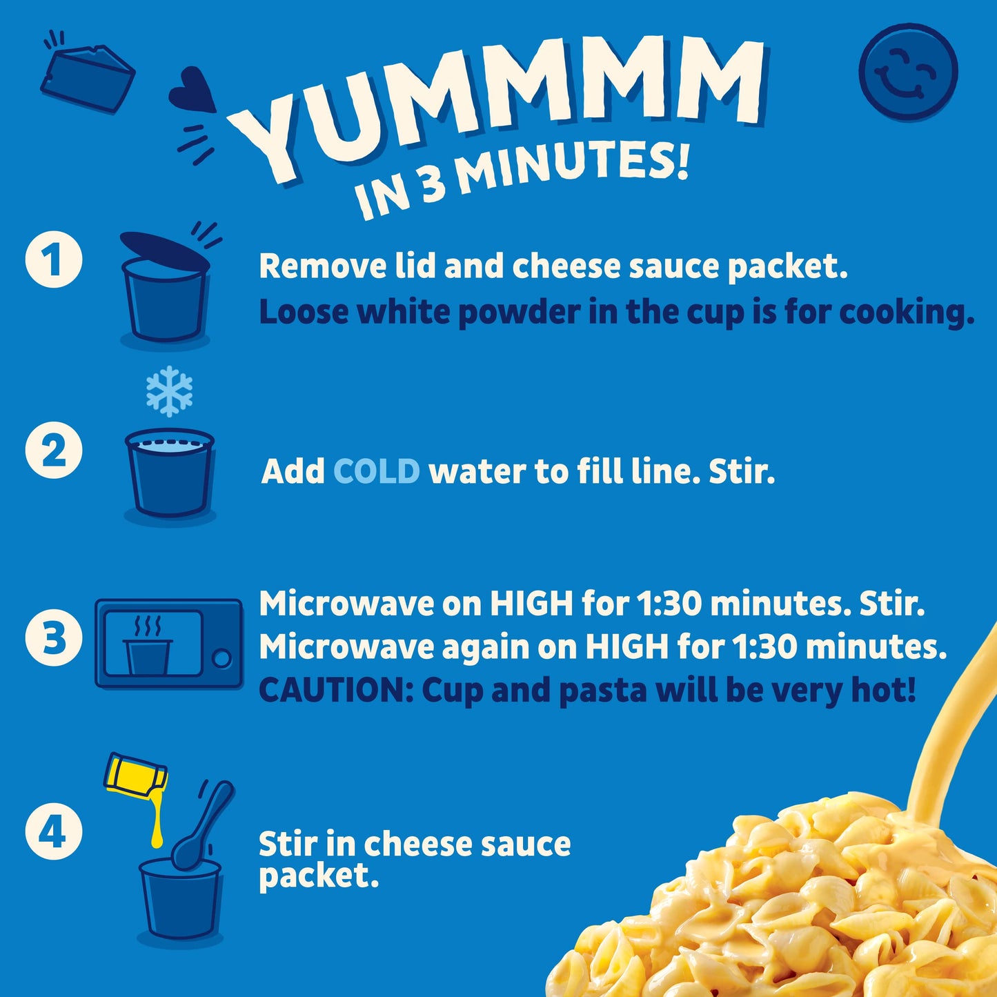 AnnieAs classic cheddar Deluxe Rich and creamy Microwave Mac & cheese with Organic Pasta Single Serve Macaroni & cheese cup 2.6
