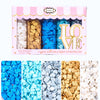 Confect Sprinkle- Blue, Gold, White & Silver Edible Sprinkle Mix | Pack of 5 for Cakes, Cookies, Cupcakes & Baking Decor |Frozen