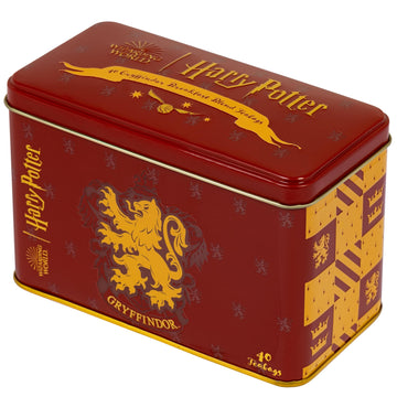 New English Teas Harry Potter Gryffindor Crest Tea Tin With 40 English Breakfast Teabags