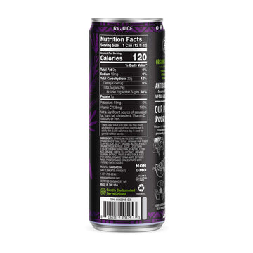 Sambazon Organic Sparkling large online retailer Energy Drink, Acai Berry Passion Fruit, 12 Fl Oz (Pack of 12), Vegan, Non-GMO, Kosher