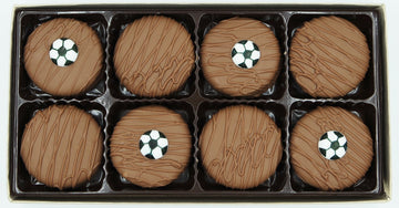 Philadelphia Candies Milk Chocolate Covered OREO Cookies - 8 oz Pack, Perfect Soccer Gift