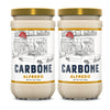 Carbone Classic Alfredo Pasta Sauce | Premium Quality Ingredients | Creamy Blend Of Parmesan And Romano Cheese | Low Carb, Glute
