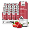 Slate Milk - High Protein Milk Shake - Classic Strawberry - Lactose Free 20G Protein 1G Sugar 100 Calories 1G Net Carbs No Added Sugar - Natural Breakfast Boost Post Workout - 11 Fl Oz 24 Cans