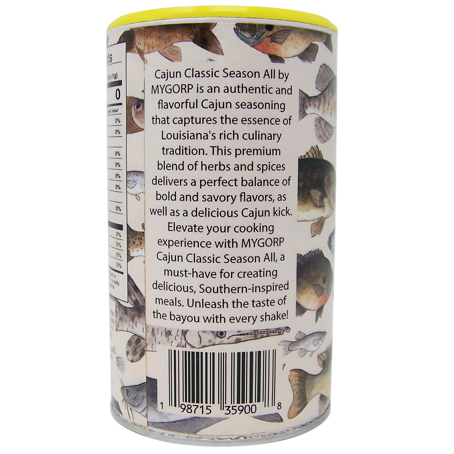 Mygorp Cajun No Salt Season All, 5 Oz, Flavorful Seasoning For Healthy Cooking