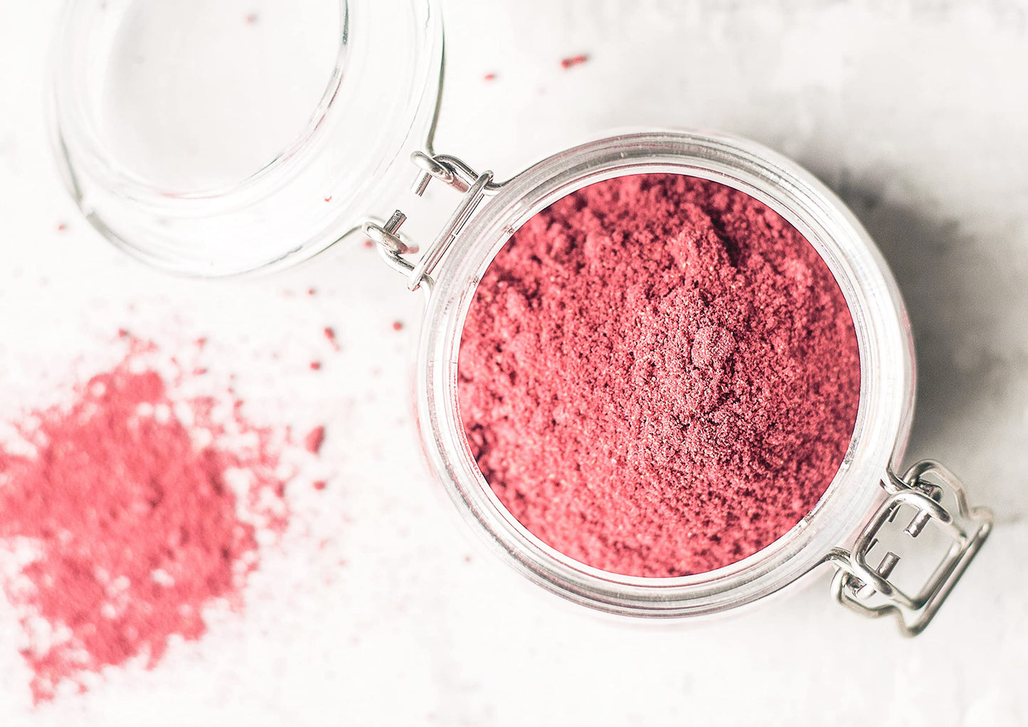Food To Live Organic Strawberry Powder, 6 Ounces - Non-Gmo, Freeze-Dried, 100% Pure, No Additives, Vegan, Bulk. Easy To Mix. Ric