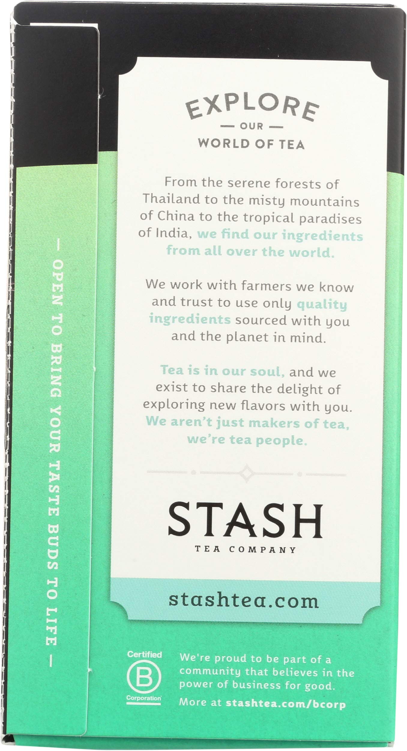 Stash Tea, Tea Moroccan Mint, 20 Count