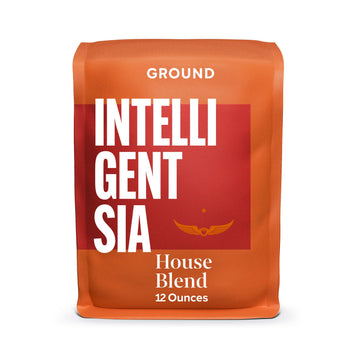 Intelligentsia Coffee, Light Roast Ground Coffee - House 12 Ounce Bag with Flavor Notes of Milk Chocolate, Citrus, and Apple