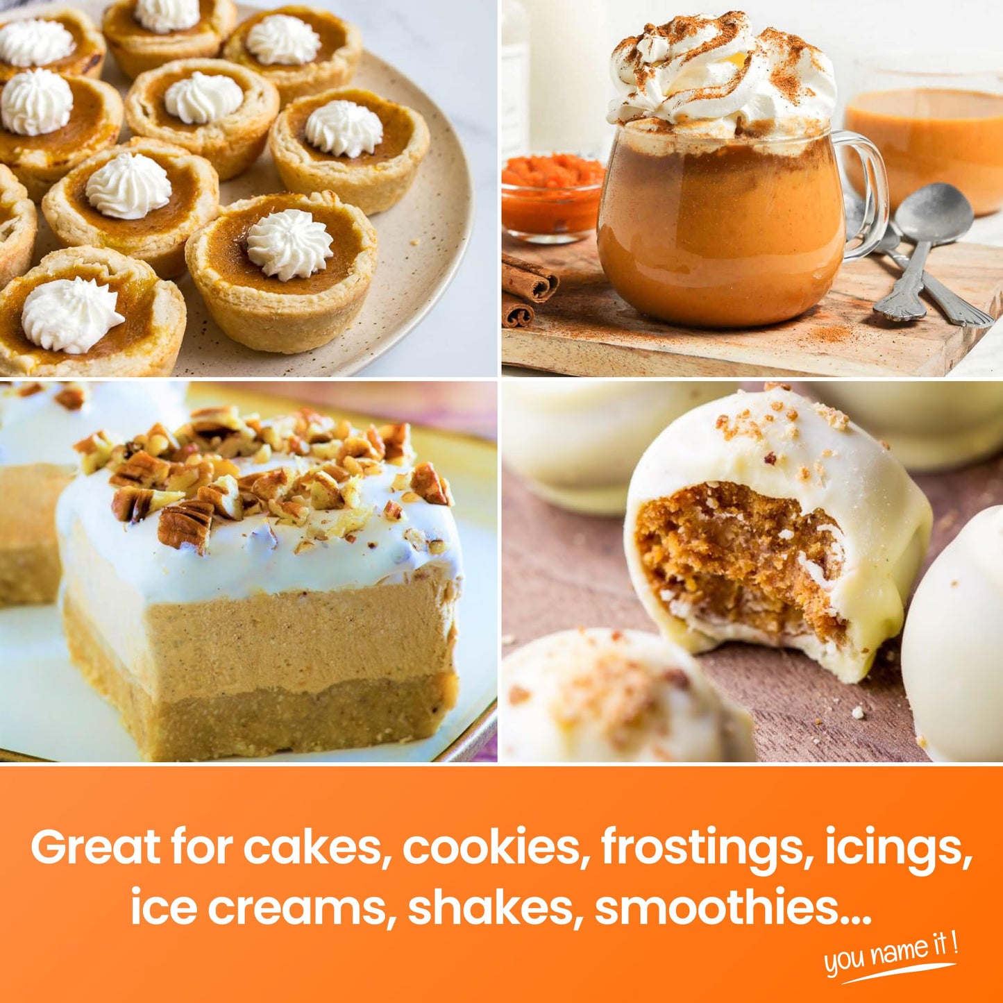 LorAnn Oils Pumpkin Spice Bakery Emulsion, 4 Fl Oz, Tan to Brown, Gluten-Free, Keto-Friendly, Model 154837
