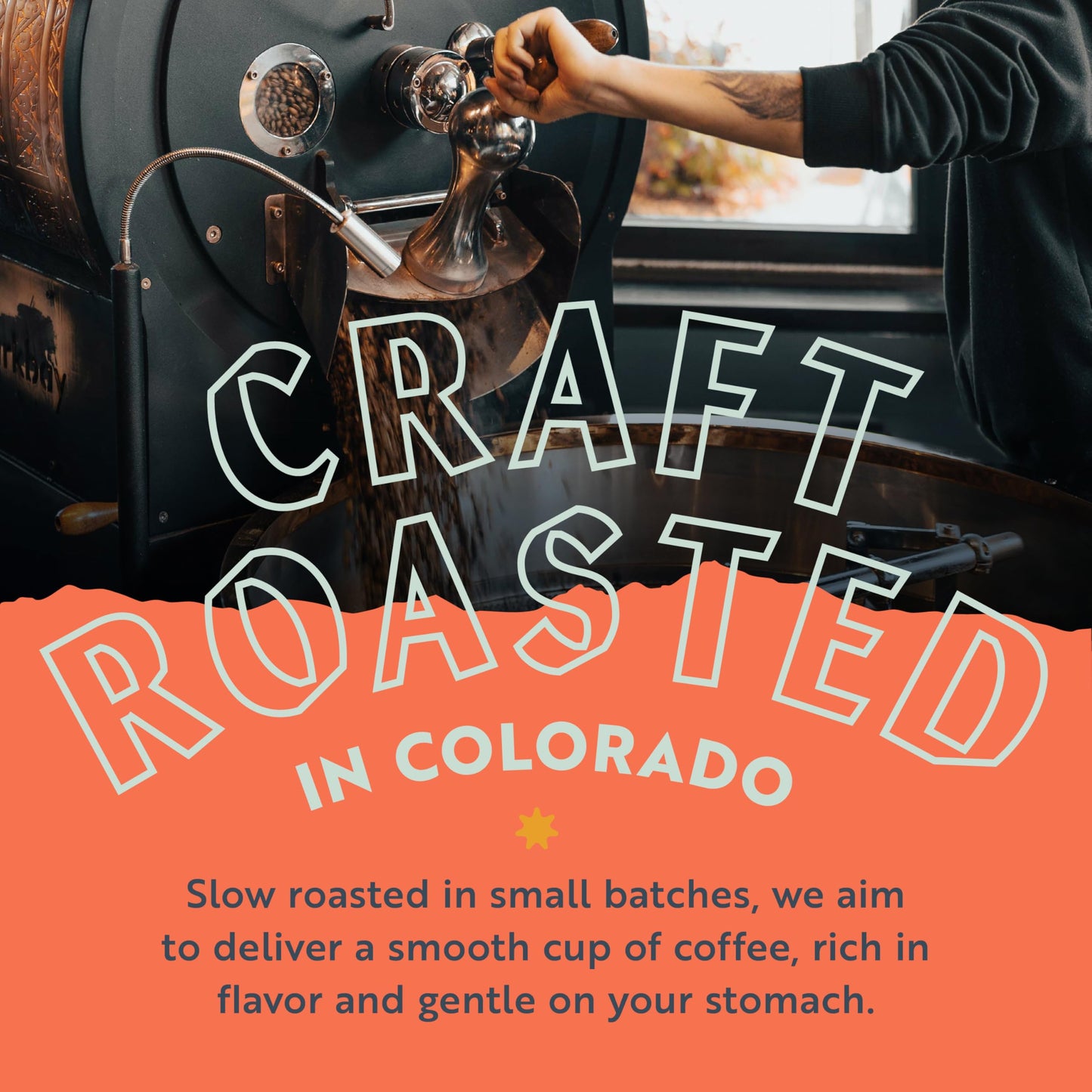 Clean Coffee Co. - Low Acid Medium-Dark Roast, Tested For Molds And Toxins, Papua New Guinea Blend, Notes Of Milk Chocolate And