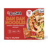 A-Sha Meteor Dan Dan Noodle with Spicy Soy Sauce and Sesame Paste 12 Packs Gourmet Asian Taiwanese Healthy Instant Ramen Noodles