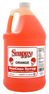 Snappy Orange Sno Cone Syrup, 1 Gallon