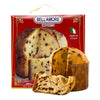 Traditional Italian Panettone Bread 2lbs | Imported from Italy | Italian Cake with Raisins and Dried Candied Orange Peels