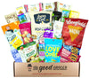 Healthy NON-GMO and VEGAN Snacks Care Package (25 Ct): Delicious, wholesome, nutrient dense vegan snacks. Healthy Gift Basket Al