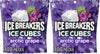 ICE BREAKERS Ice Cubes Arctic Grape Sugar Free Chewing Gum Pouch, 8.11 oz (100 Pieces) (Pack of 2)