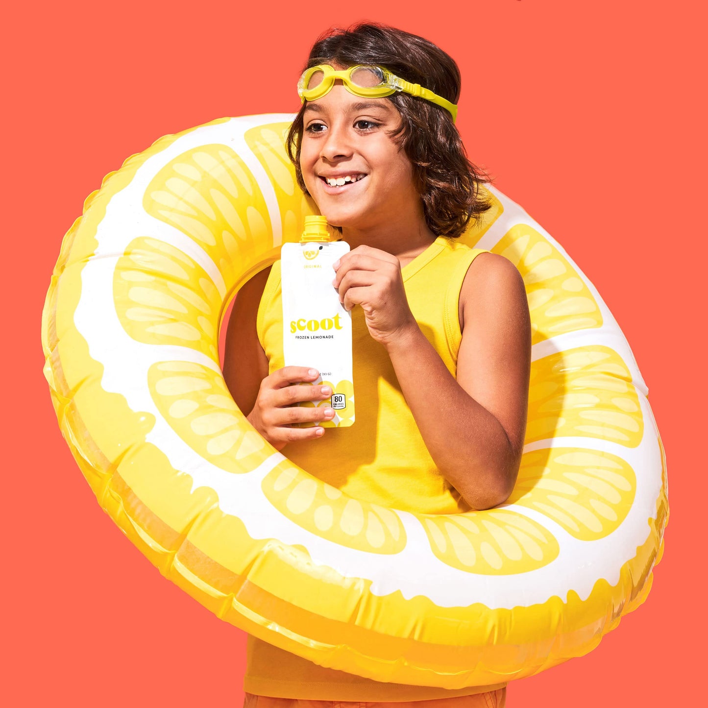 Scoot Frozen Lemonade 12 Pack: Original Lemon 12-3.25-Ounce Shelf-Stable Pouches Of Classic Lemon Flavor Lemonade, Ready To Free