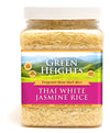 White Jasmine Hom Mali Rice - 24 Ounce / 680 Grams Jar (15+ Servings) - Proudly Packed In America - Healthy Nourishing Essential
