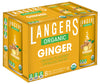 Langers Organic Flavored Sparkling Water, Ginger, 12 Ounce (Pack Of 8)