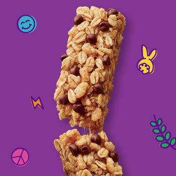 Annie'S Gluten Free Chewy Granola Bars, Double Chocolate Chip, 5 Bars, 4.9 Oz.