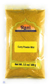 Rani Curry Powder Mild (10-Spice Authentic Indian Blend) 3.5Oz (100G) ~ All Natural | Salt-Free | No Chili Or Peppers | Vegan |