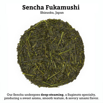 Sugimoto Tea Japanese Green Tea Sencha Loose Leaf Bulk 1.0 Lb (454 G) Pack Of 1
