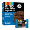 Kind Soft Baked Squares, Chocolate Almond Flour Brownies, Healthy Snacks, Good Source Of Fiber, Gluten Free, 5G Protein, 6 Count