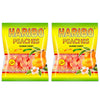 Haribo Peaches Gummi Candy 4 Oz Bag (2 Bags 8 Oz Total)