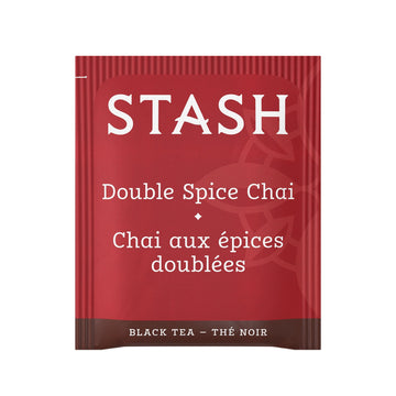 Stash Tea Double Spice Chai Black Tea, 6 Boxes (18 Tea Bags Each), Total 108 Tea Bags, Model 08265