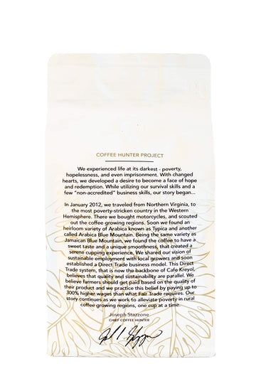 Cafe Kreyol Organic Haitian Hound | 12 Oz - Haitian Blue Dark Roast Coffee - Whole Bean