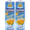 Goya Passion Fruit Cocktail, 33.8 oz, Pack of 2, 16.9 Fl Oz Each