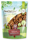 Food to Live - California Walnuts, 2.5 Pounds Halves & Pieces, Raw, Unsalted, Shelled, Kosher, Vegan, Sirtfood, Bulk. Rich in Om