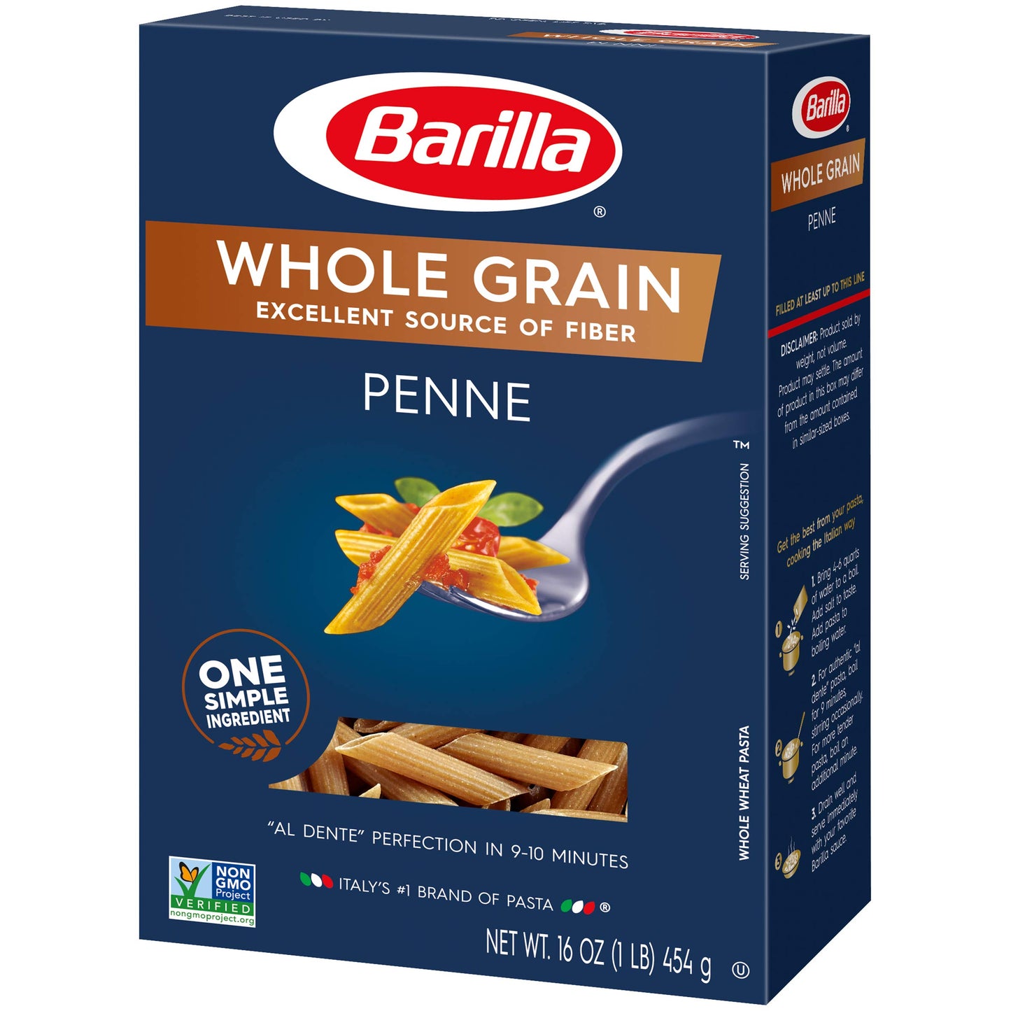 Barilla Whole Grain Penne Pasta (Pack Of 4)