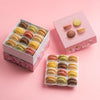 MARKYS French Almond Macarons Gift Box - 24 Assorted Gourmet Macarons - Variety of Imported Flavors - Authentic French Cookies -