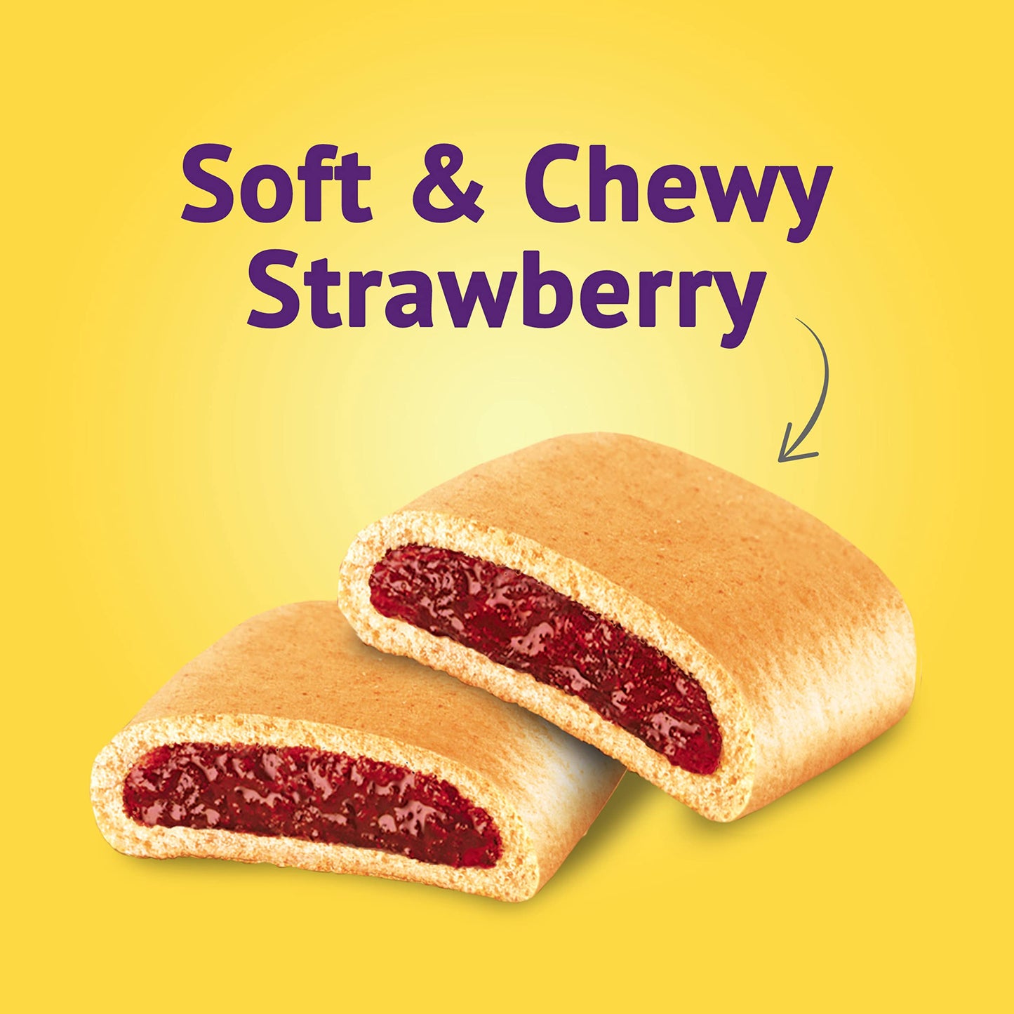 Newtons Soft & Fruit Chewy Strawberry Cookies, (Strawberry Bars), 12 - 10 Oz Packs