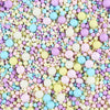 Sprinkles For Cake Decorating 4.2 Ounce Sugar Pearls Mixing Sizes, Edible Sprinkles For Cookie Decorations, Cupcake Topper, Ice
