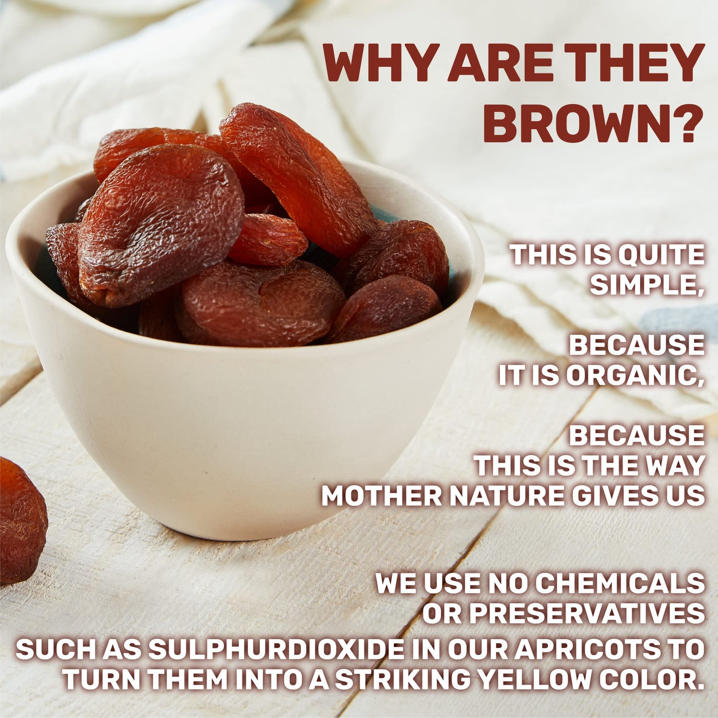 Happy Village Organic Turkish Dried Apricots, No Sugar Added Dried Fruit, 40 Oz Resealable Pack - Kosher, Non-Gmo, Unsweetened, Unsulfured, Vegan Sun-Dried Apricot