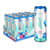 Alani Nu BLUE SLUSH Sugar Free Low Calorie Energy Drinks | 200mg Caffeine | Pre Workout Performance with Antioxidants | Biotin B Vitamins | Zero Sugar | 10 Calories | 12 Fl Oz Cans (12 Pack)