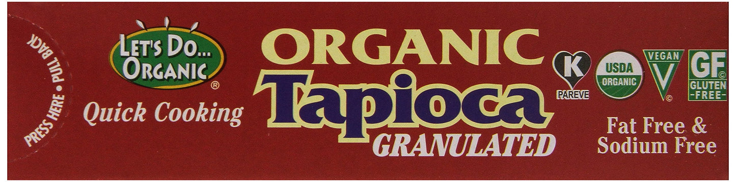 Edward & Sons Let'S Do Organic Tapioca Granulated (6X6 Oz)