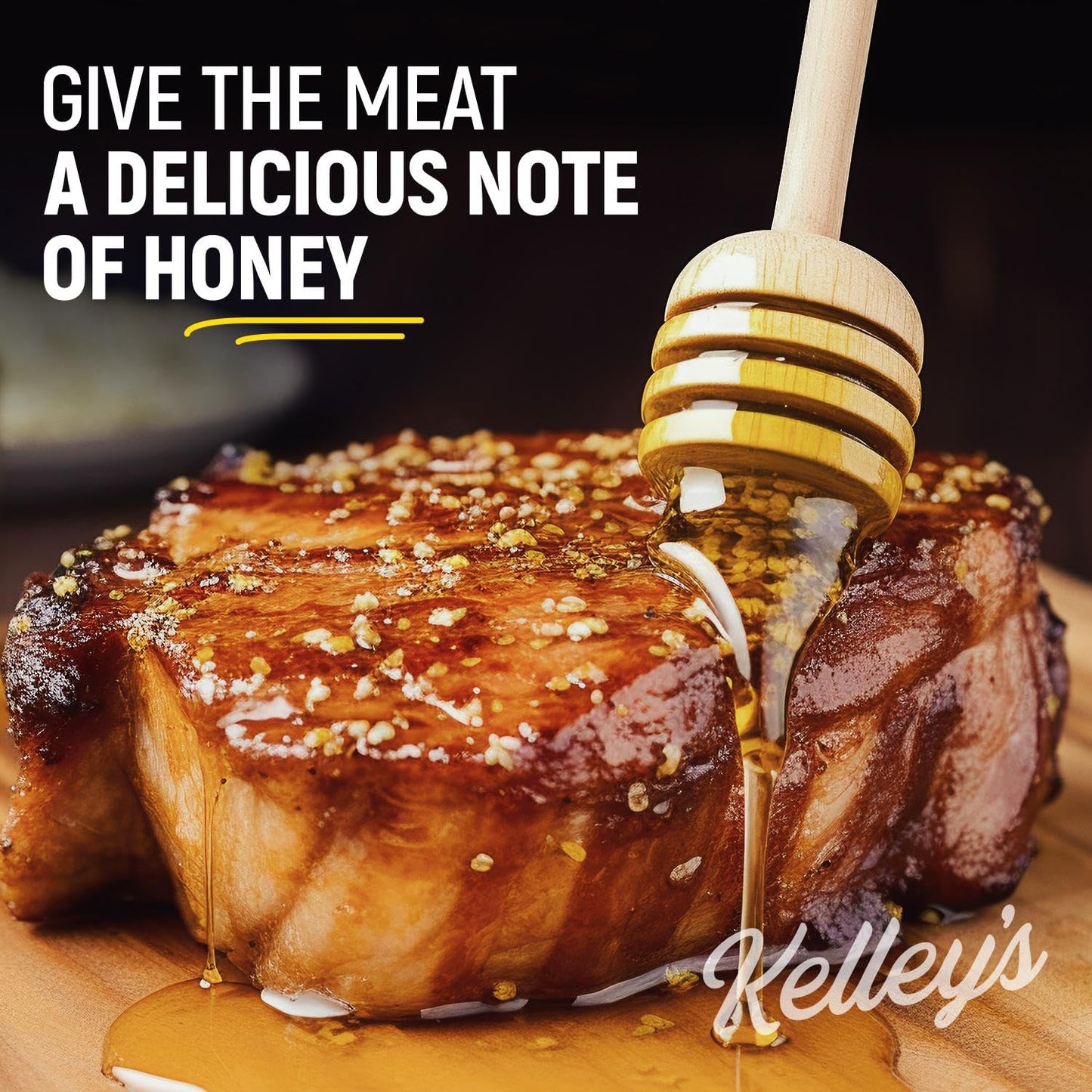Fischers 100% Pure, Raw & Unfiltered Honey, 40 oz - USA Made Honey - All-Natural Sweetener - Rich Flavor Profile, Packed with Nu