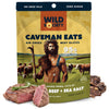 WILD SOCIETY Ribeye & Primal Steak Crisps - Grass Fed Beef Jerky - Sugar Free, Keto, Paleo - 5 oz