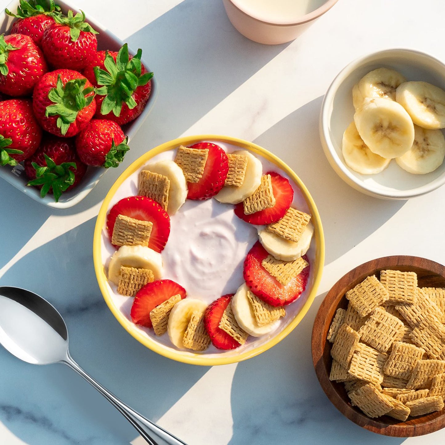 Quaker Mighty Life Multigrain Cereal, Strawberry Blueberry Bliss, Immunity Support, 22.3 Oz Family Size