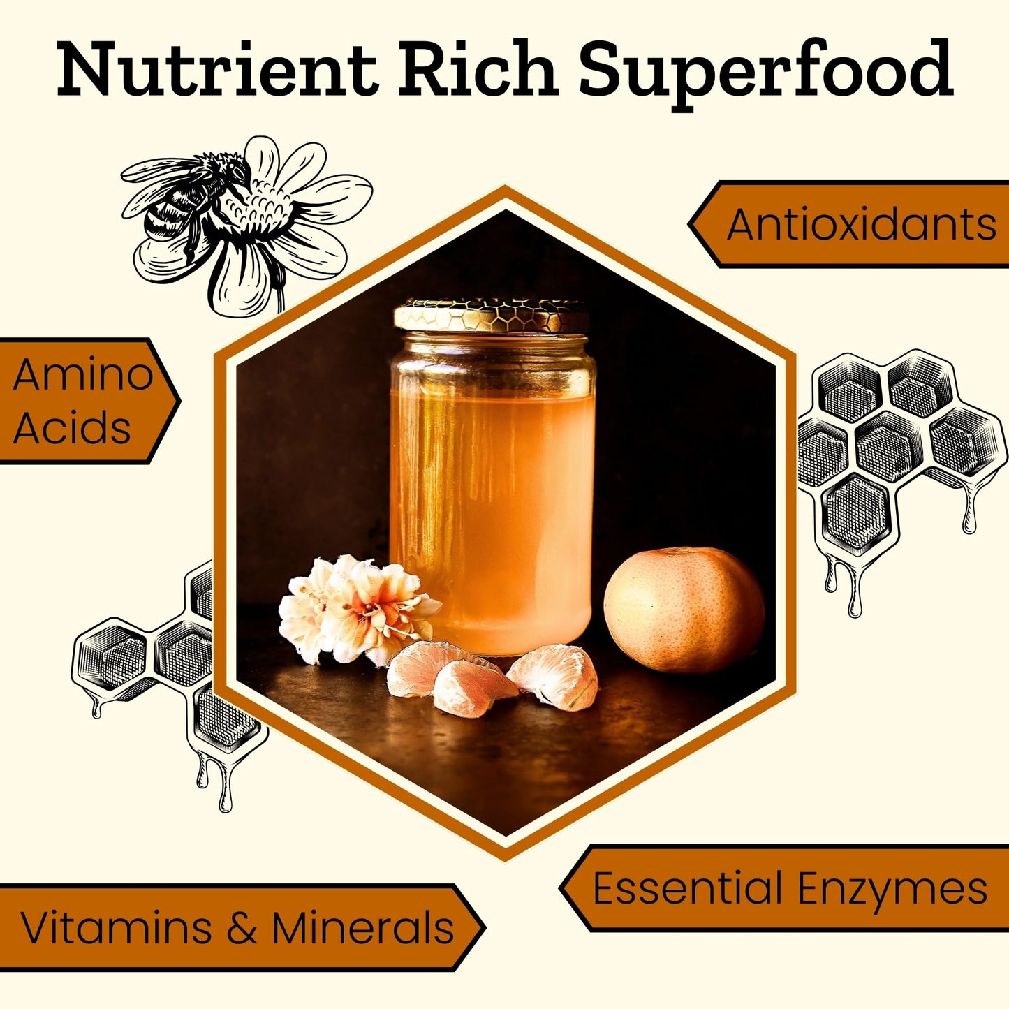 Altay Raw Acacia Honey - 100% Pure, Unfiltered, Unpasteurized, Ethically Sourced - Glass Jar, 908G / 35.2Oz