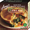Amys Frozen Meals, Broccoli Pot Pie with Cheddar Cheese Sauce, Made With Organic Vegetables, Microwave Meals 7.5 Oz